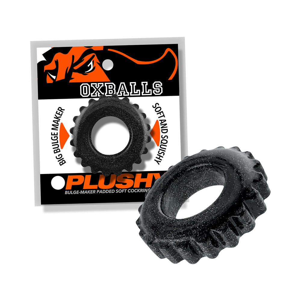 Oxballs Plushy Single Ring Black Mica