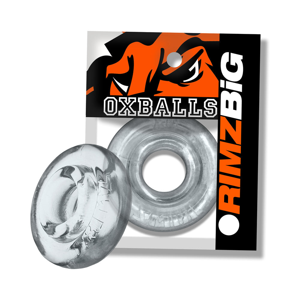 Oxballs Rimz Big Single Ring Clear