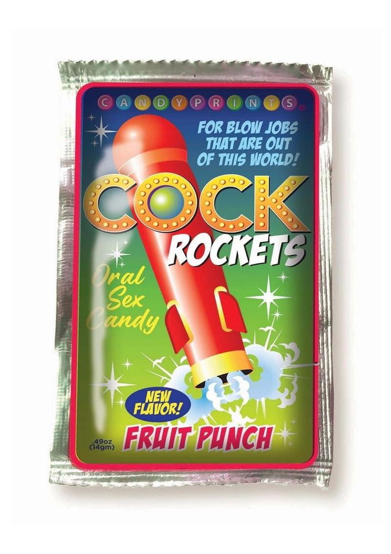 Candyprints Cock Rockets Oral Sex Candy Fruit Punch