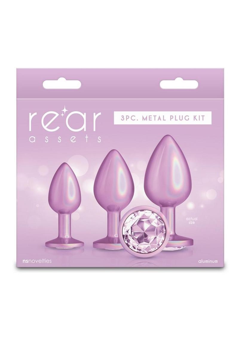 Rear Assets Trainer 3-Piece Anal Plug Kit By NS Novelties