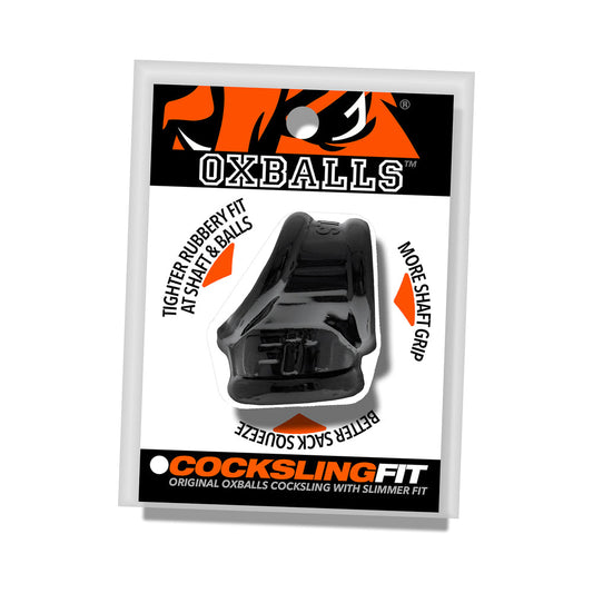 Oxballs Cocksling Fit Cock & Ball Sling Black