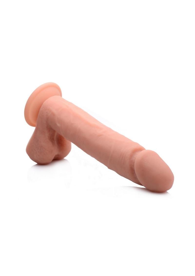 Big Shot Vibrating Rechargeable Dildo with Balls and Remote Control