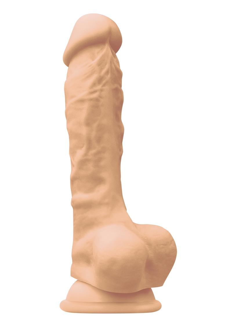 Colours Pleasures Realistic Textured Silicone Dildo