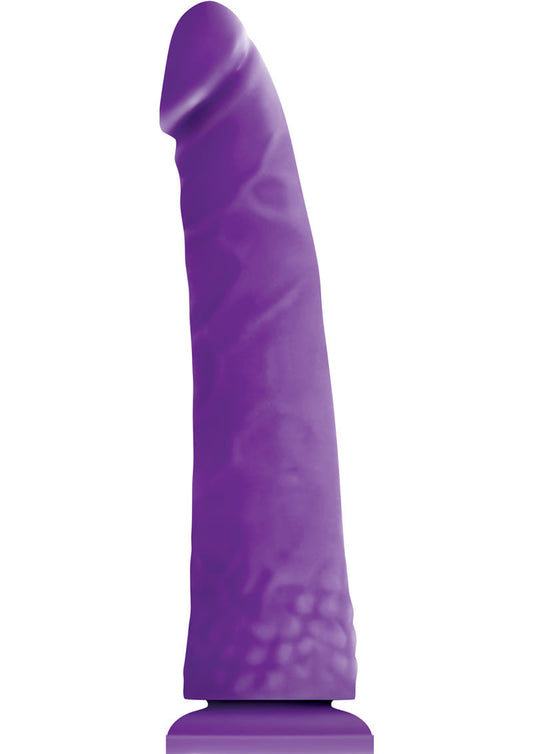 Colours Thin Beginner-Friendly Silicone Dildo With Suction-Cup Bas