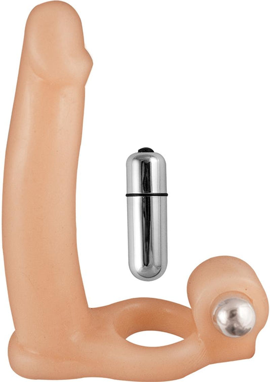 Double Penetrator DreamCockring with 10-Function Vibrating Bullet