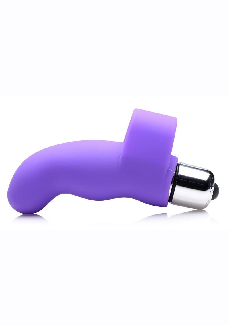 Thrill-Her Silicone Bumpy Gossip Finger Vibrator