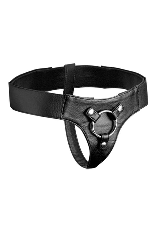 Jock Remy Adjustable Wide Band Strap On Harness