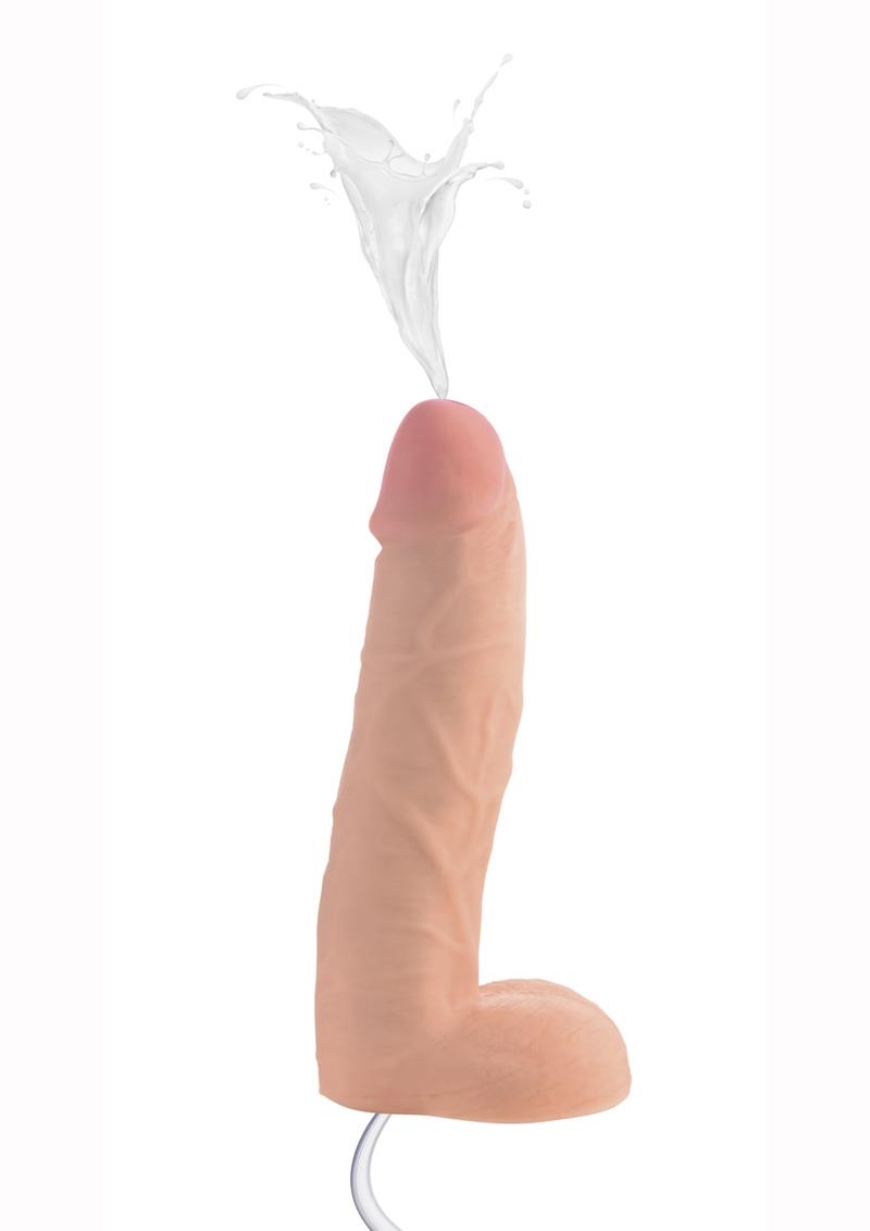 Loadz Dual-Density Squirting Dildo - Vanilla