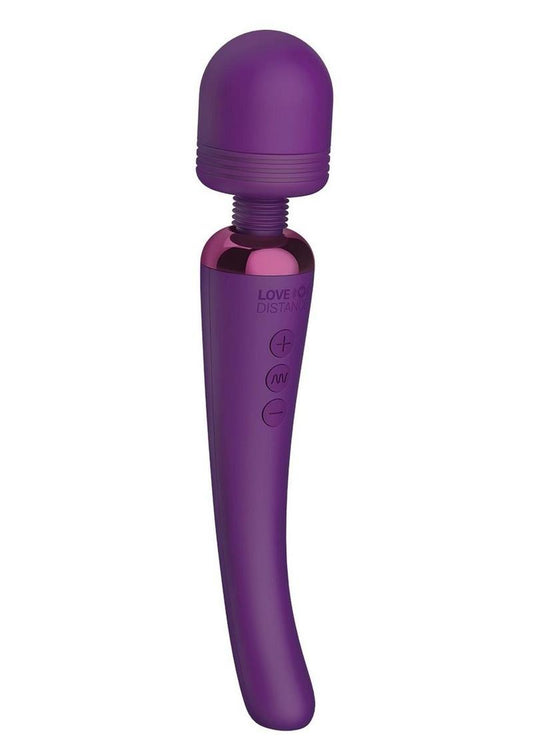 Love Distance Grasp App-Controlled Silicone Rechargeable Wand