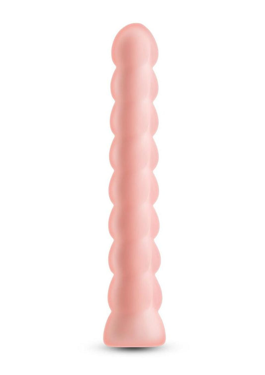 Pure Joy Rechargeable Silicone Rippled Orange Vibrator