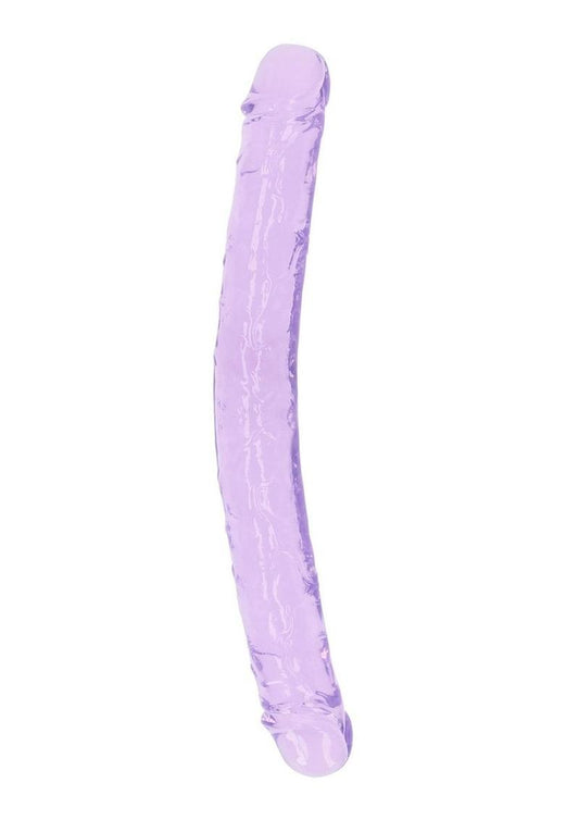 Realrock Crystal Clear Double Flexible And Safe Dong
