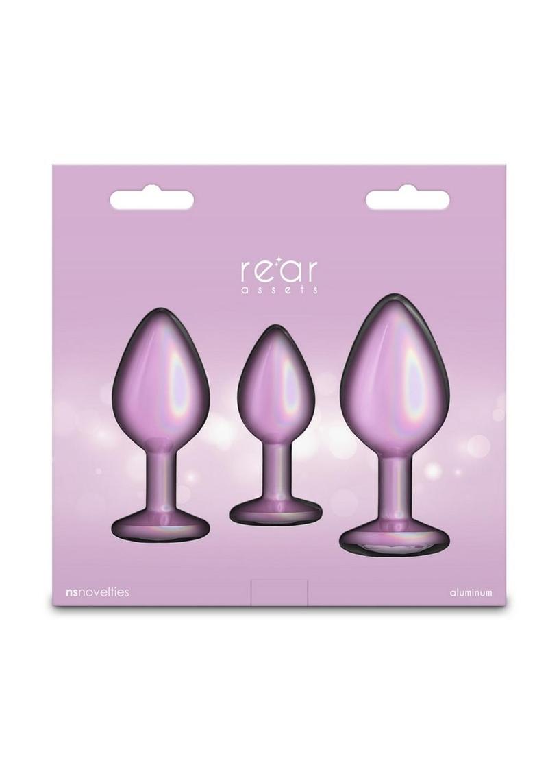 Rear Assets Trainer 3-Piece Anal Plug Kit By NS Novelties