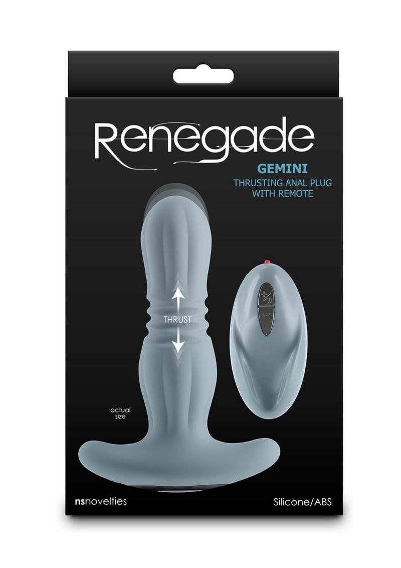 Renegade Gemini Rechargeable Prostate Massager with Remote Control