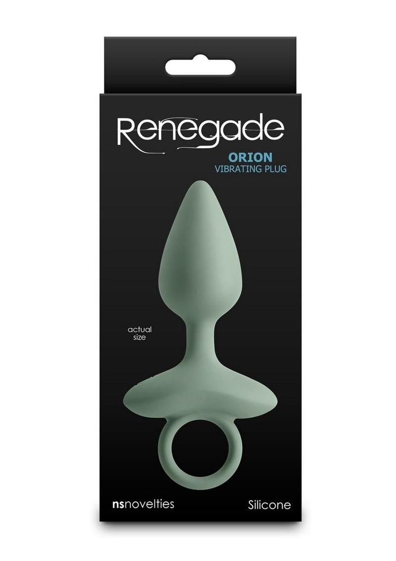 Renegade Orion Vibrating Rechargeable Silicone Anal Plug
