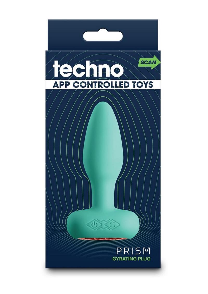 Techno Prism Gyrating Rechargeable Silicone Anal Plug