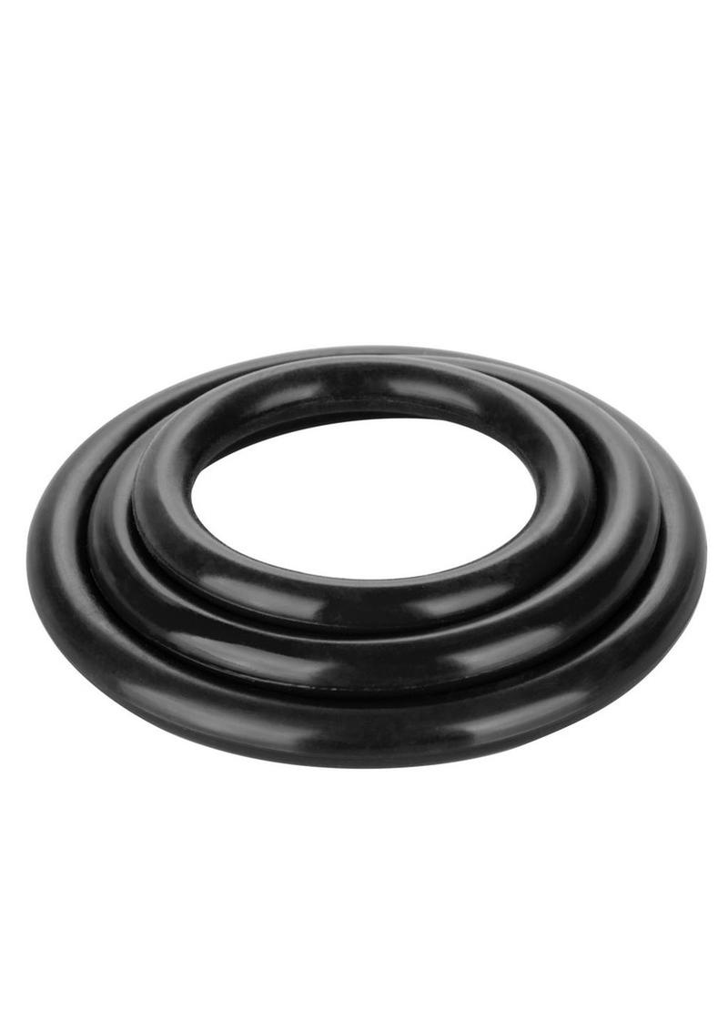 Tri Rings Multi Color Cock Ring Set